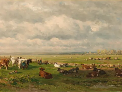 Cattle in a Meadow jigsaw puzzle