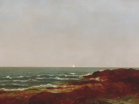 Red Rocks and Sea jigsaw puzzle