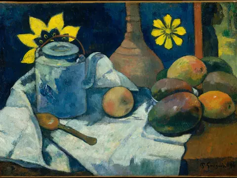 Teapot and Fruit Still Life jigsaw puzzle