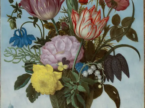 Tulip Bouquet in a Glass jigsaw puzzle